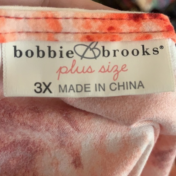 Bobbie Brooks plus size 3x long sleeve tie die gorgeous top - Picture 8 of 8
